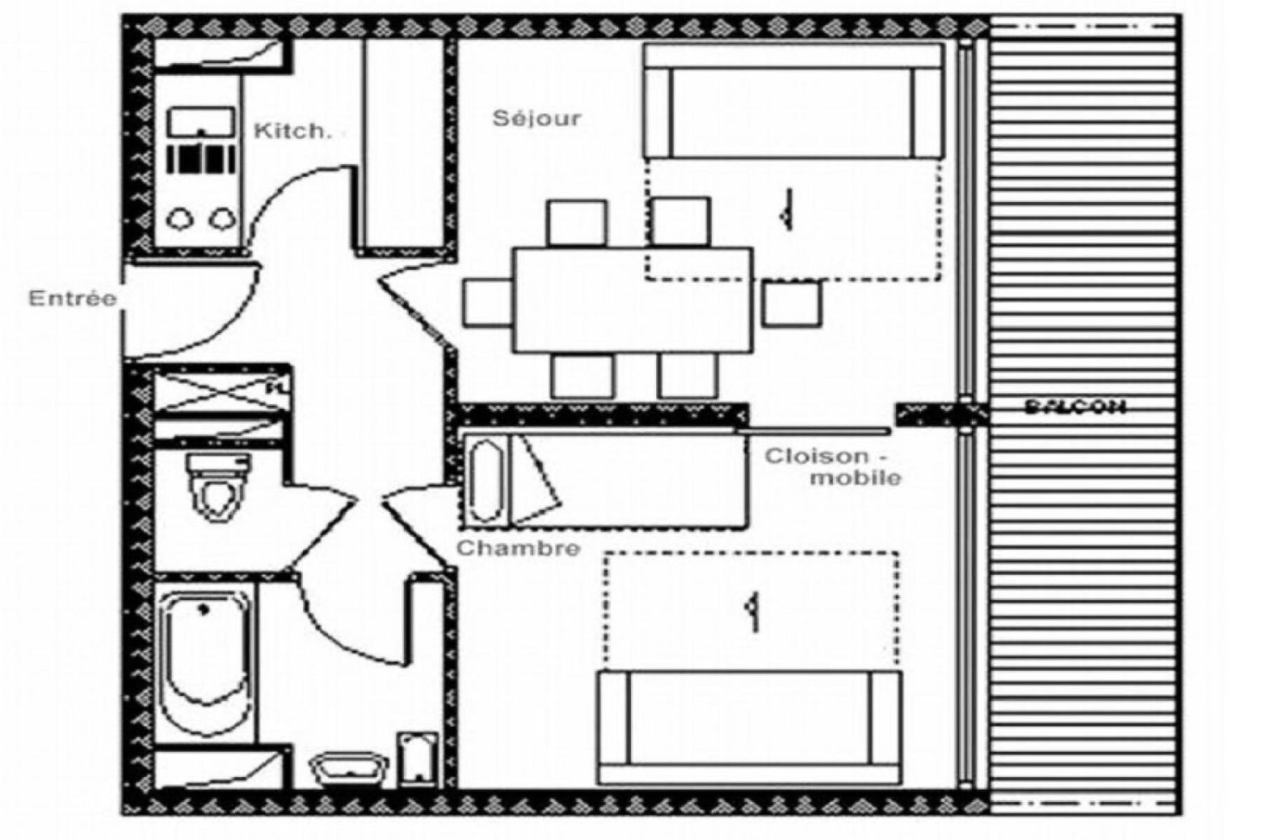 Residence Aravis - Appartement Confortable - Centre Station - Balcon Mae-2144 圣马丁德贝尔维尔 外观 照片